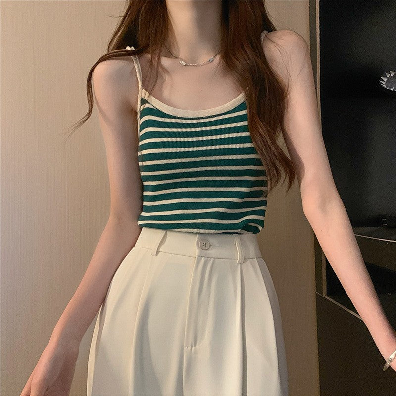 Avenza Striped Knit Camisole