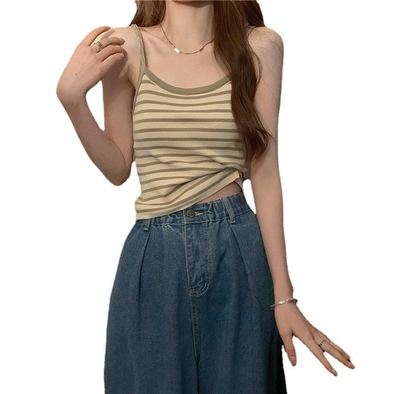 Avenza Striped Knit Camisole