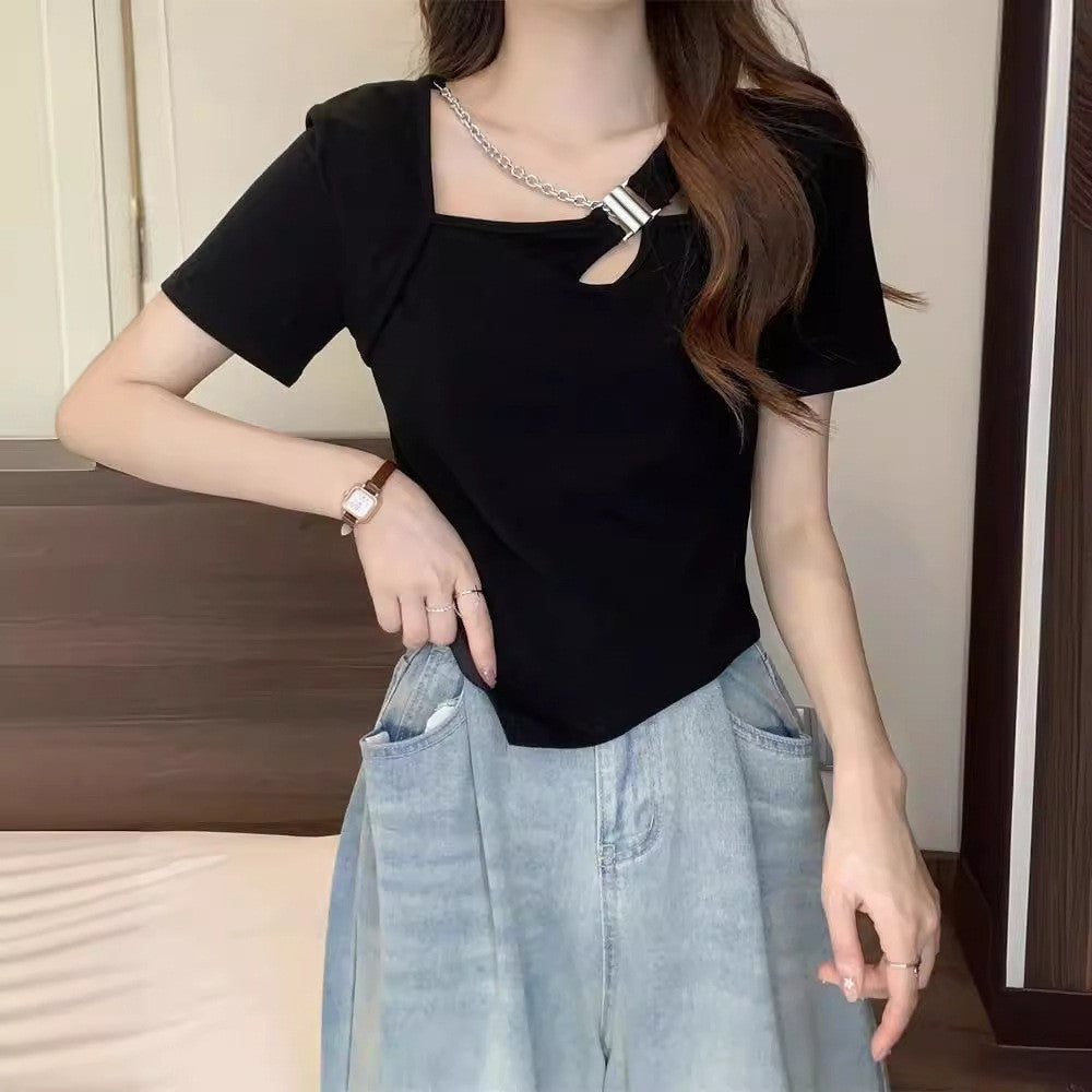 Seraya Irregular Edge Tee