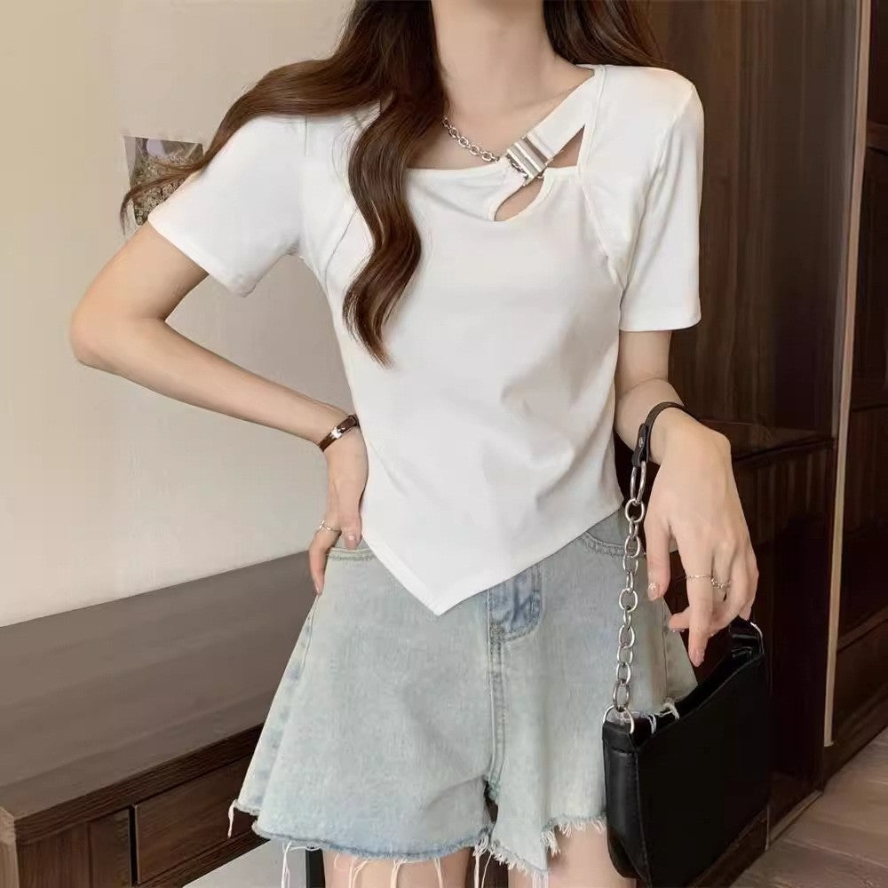 Seraya Irregular Edge Tee