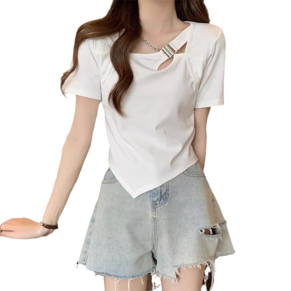 Seraya Irregular Edge Tee