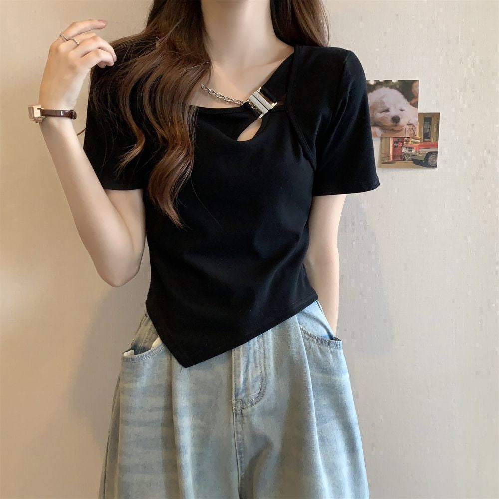Seraya Irregular Edge Tee