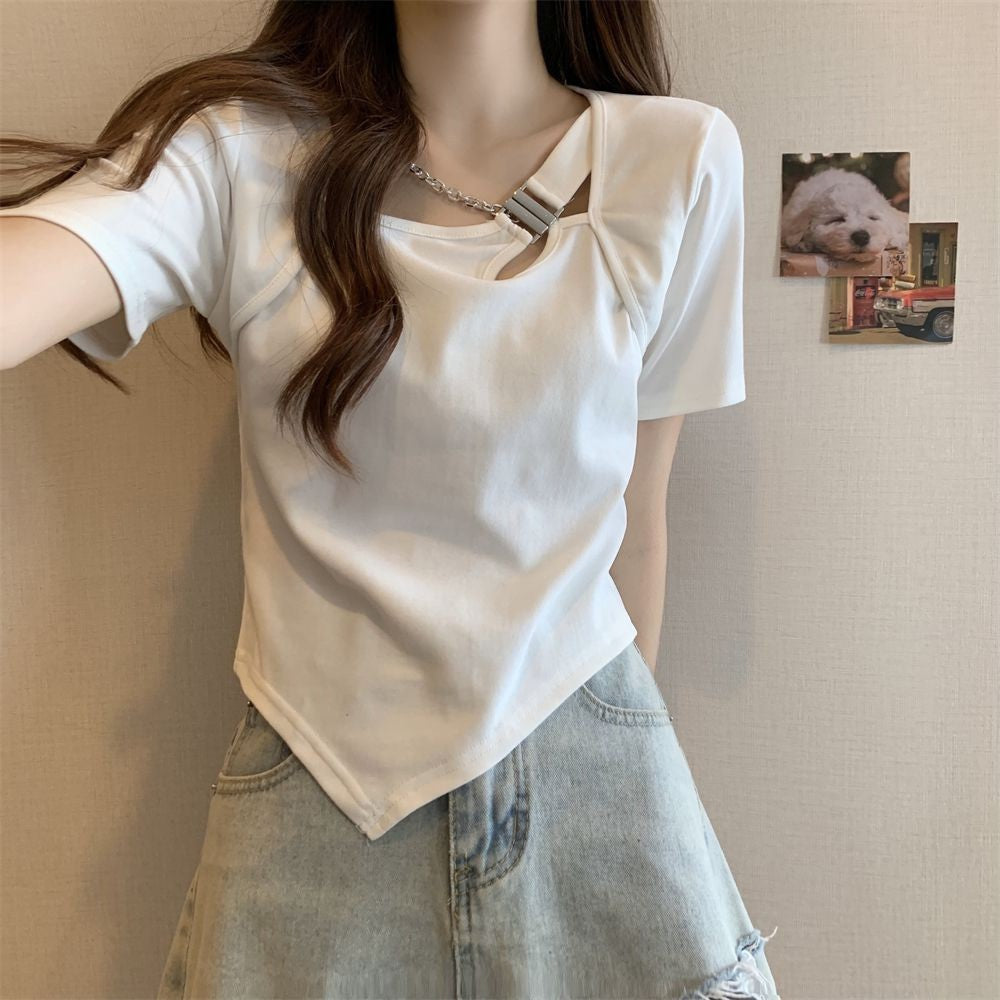 Seraya Irregular Edge Tee