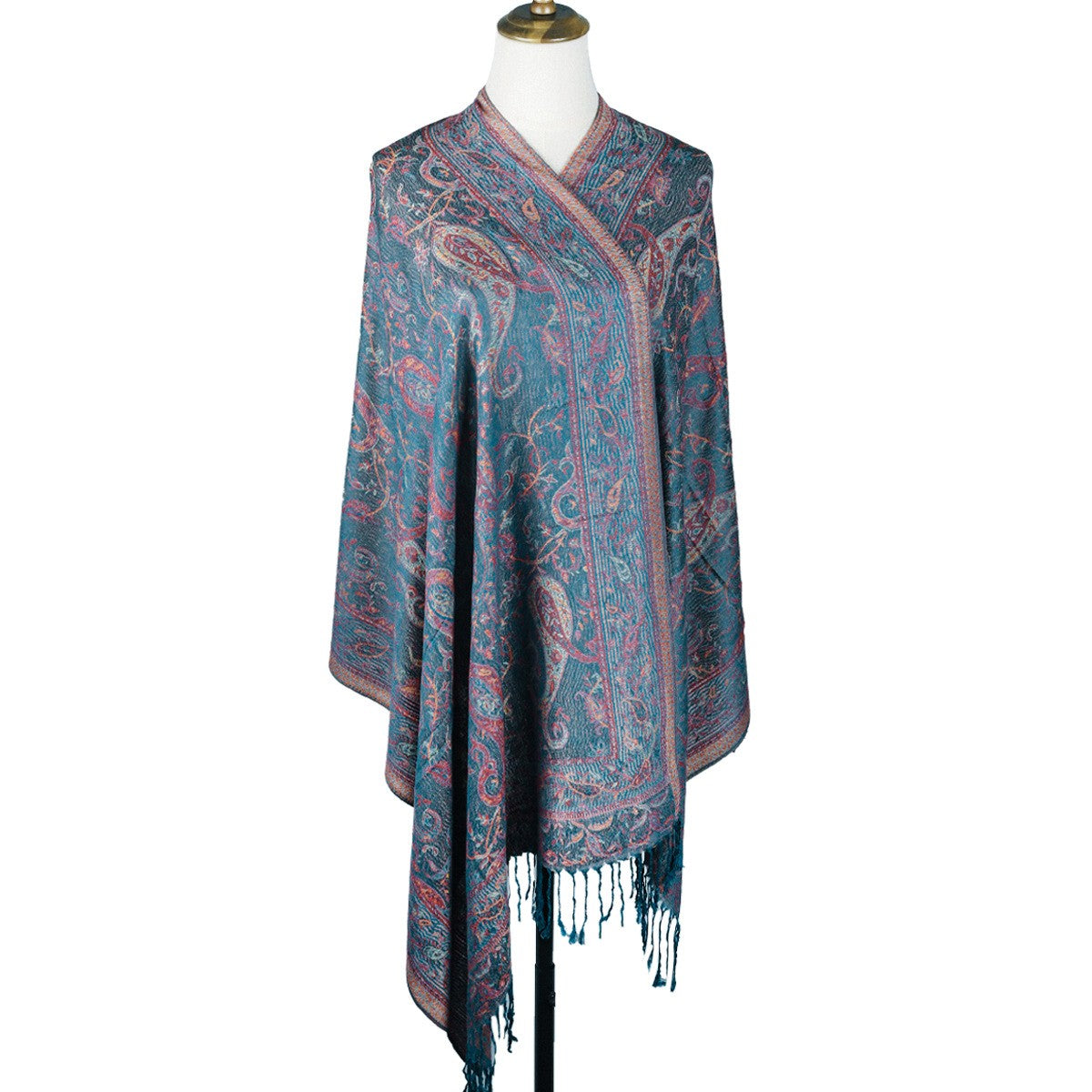 Solenya Paisley Embrace Scarf