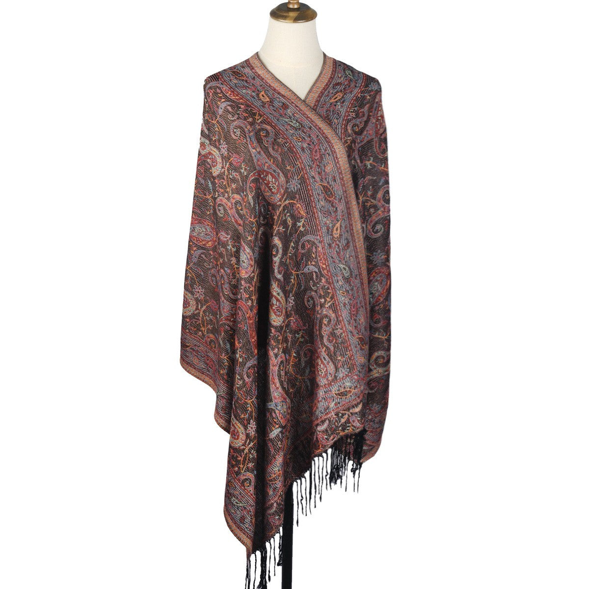 Solenya Paisley Embrace Scarf