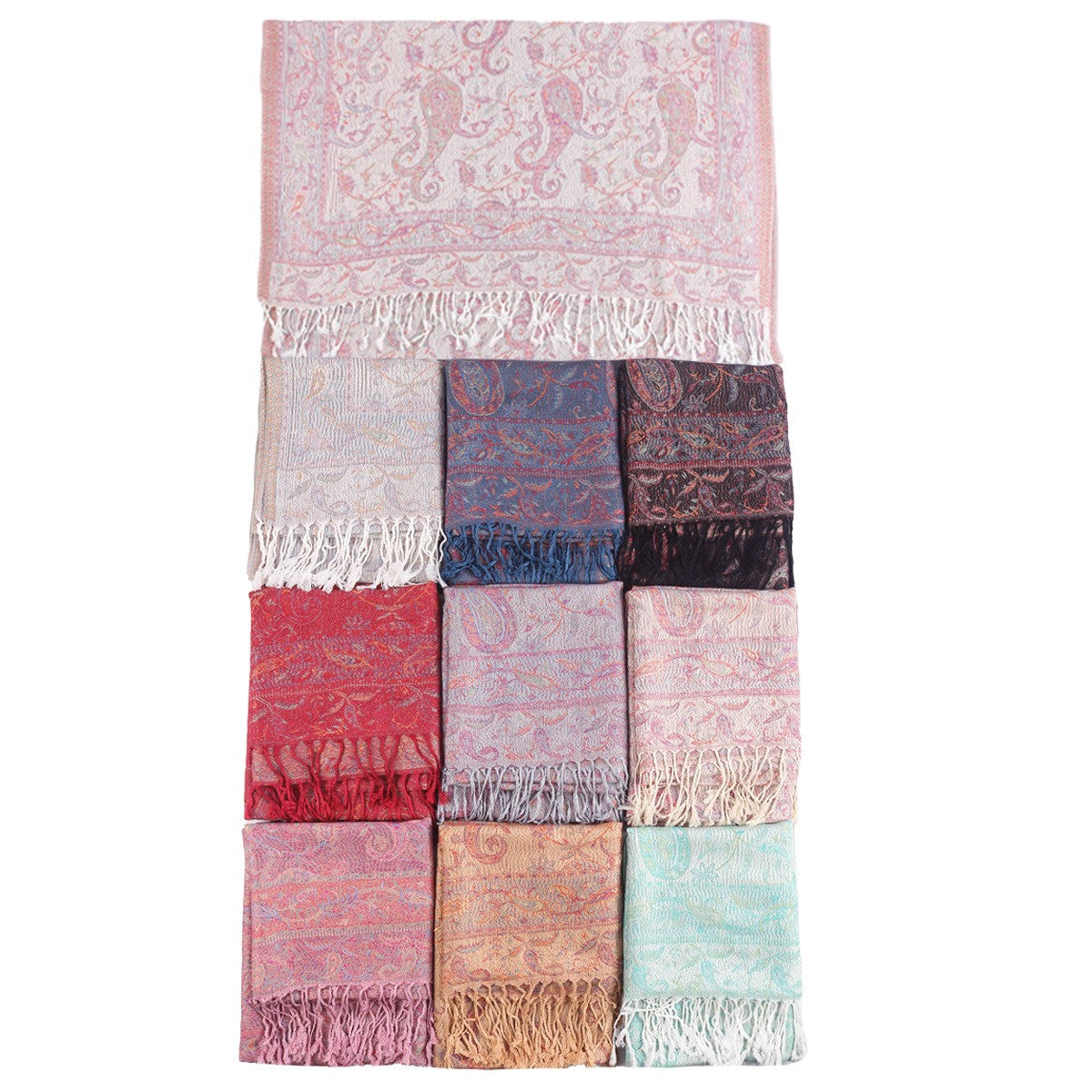 Solenya Paisley Embrace Scarf