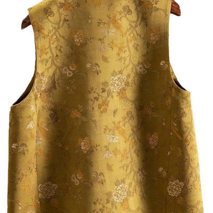 Amelisse Satin Print Vest