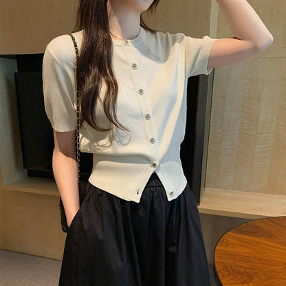 Amoria Knit Button Cardigan