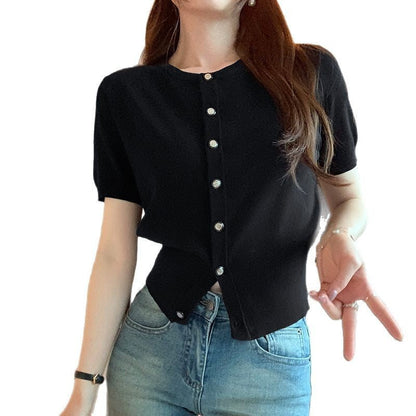 Amoria Knit Button Cardigan