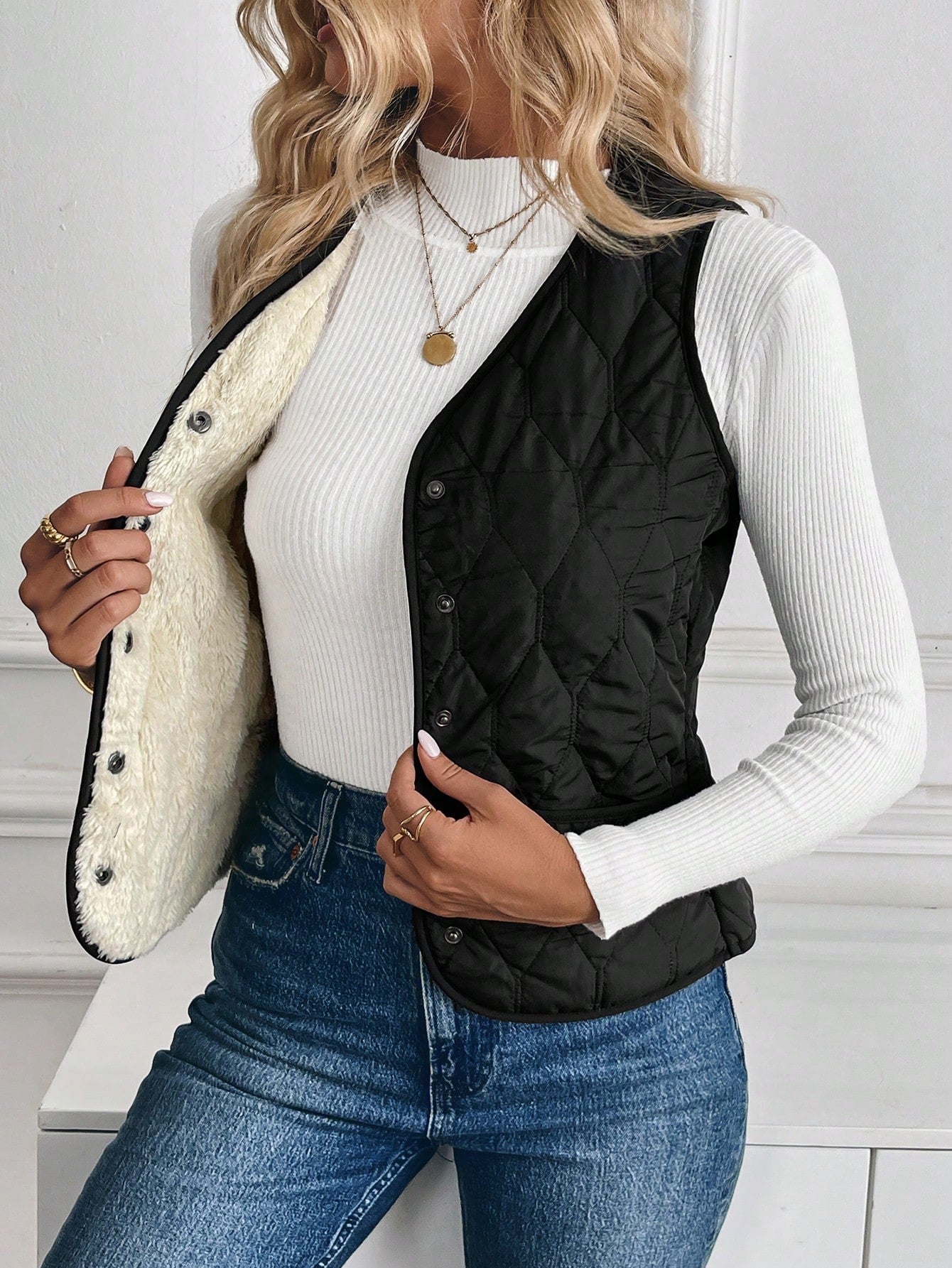 Auren Winter Plush Vest