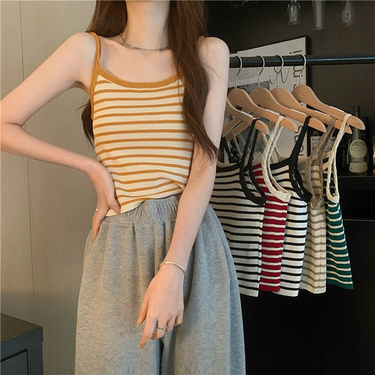 Avenza Striped Knit Camisole