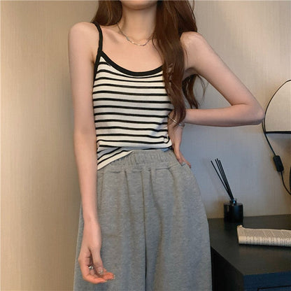 Avenza Striped Knit Camisole