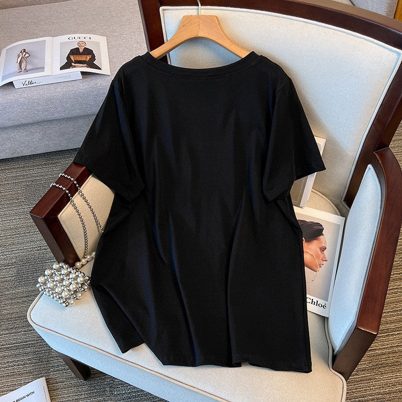 Lysandra Plus Fit Cotton Tee