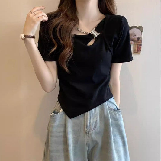 Seraya Irregular Edge Tee