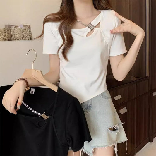 Seraya Irregular Edge Tee